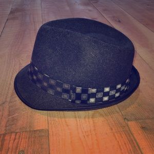 Gray Fedora